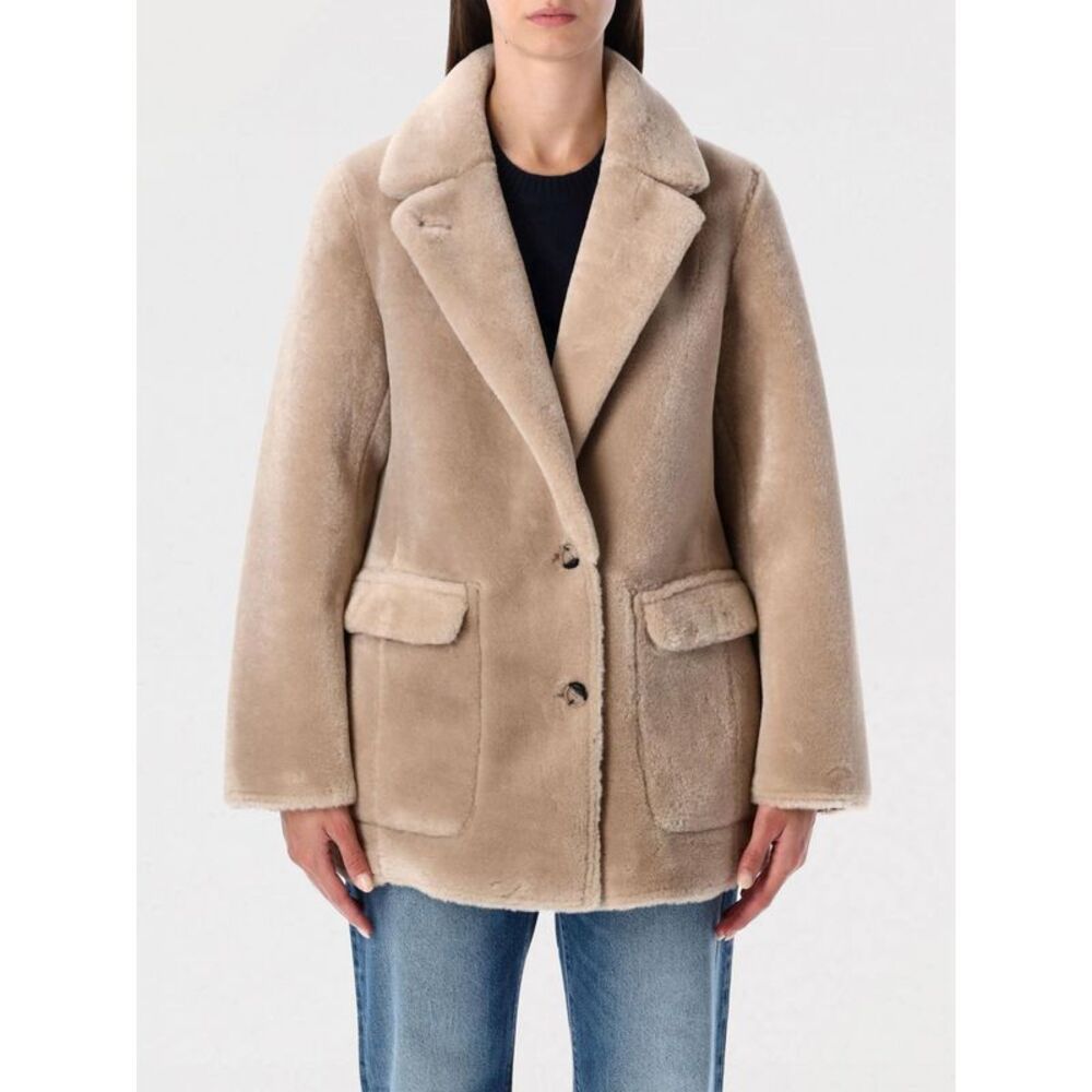 Urbancode Fur Coat Woman Honey